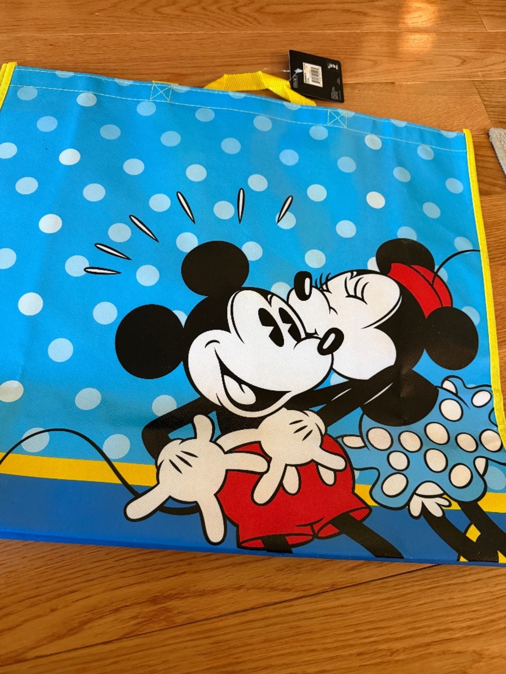 3-Disney's Mickey Mouse & Minnie Mouse Reusable Extra Large Tote Bags
